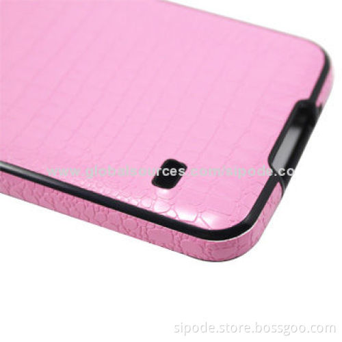 IML leather design TPU phone case for Samsung Galaxy S5